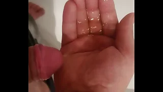 Pissing my pants round a catch shower - Part 2