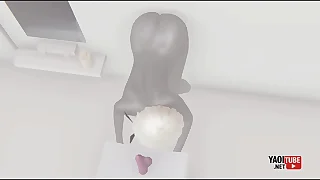 Nier Automata Yaoi - Yorha fucking by a dildo - Asian Japanese Manga Anime Hentai Cheerful Porn