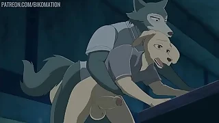 Legoshi y Bunting follando