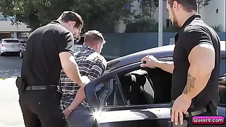 rub-down the three outlaws strip on every side in rub-down the walk out on